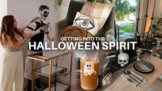 decorating my house for halloween  decor haul & getting in the spooky spirit!  | morgan yates vlog