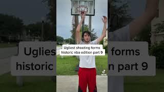 Ugliest shooting forms! Rick Barry! #shorts