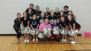 The Mark Moses Show at FIT Cheerleading Practice