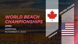 Canada vs. United States - Open Semifinal - WBUC 2023