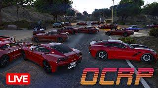 Free Red Corvettes for All LIVE in OCRP | GTA RP