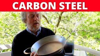 Get the smoke out! How to Season Carbon Steel on a Barbecue  Grill