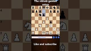 here is how to cursh your opponent with the Vienna gambit #chess