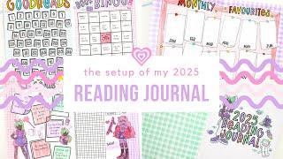 2025 Reading Journal Set Up  Flip Through