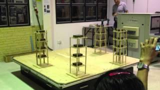 National Earthquake Competition 2013: Demo Round 1 (100 gal Acceleration)