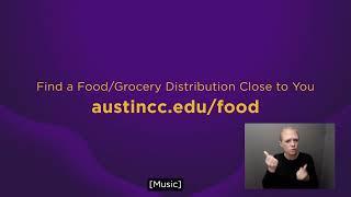 Austin Community College Food Distribution - English