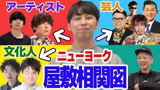 【最新】ニューヨーク屋敷裕政相関図