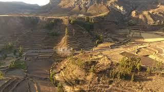 Landscape of central Colca Valley