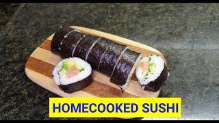 How To Make Homecooked Sushi #homemade #food #yummy