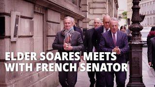 Elder Soares Meets with French Senator