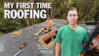 Installing Shingles on My Tiny Home