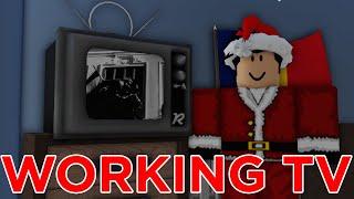 I made a working TV in Roblox...