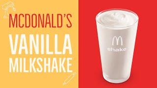 McDonalds Vanilla Milkshake