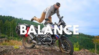 Why Easy Balance Exercises Are So Important on an Adventure Motorcycle