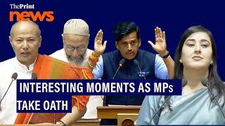 'Jai Palestine', 'Mamata Zindabad', 'Jai Hindu Rashtra'- Interesting moments during MPs' oath-taking