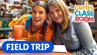 Let's Go To A Restaurant | Caitie's Classroom Field Trip | Table Manners For Kids!