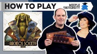 Archeos Society - How to Play Under 8 Minutes, PLUS All Roles & Advanced Boards