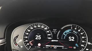 Bmw 530e full acceleration