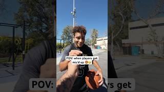 POV: when players get mic’d up  #basketball #highschoolbasketball #basketballshorts