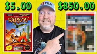 $5 NES Game VS $850 NES Game... NES Action Games