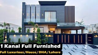 1 Kanal Full Furnished Luxurious House  For Sale In DHA Phase 6 Lahore @AlAliGroup