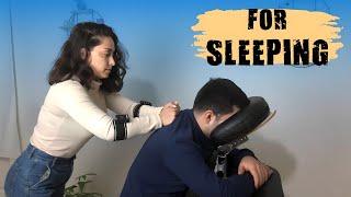 ASMR MASSAGE - SHOULDER MASSAGE (FİZYOLİNE CHAİR MASSAGE)