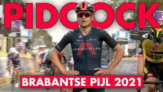 Tom Pidcock OUTSPRINTS Wout Van Aert | De Brabantse Pijl 2021