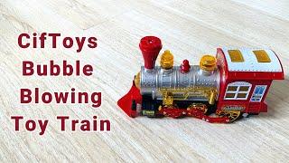 Unboxing CifToy Bubble Blowing Toy Train | gracieshotstuff