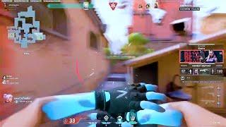 Reinforced doors in Valorant?! Jett whiff & dash fail