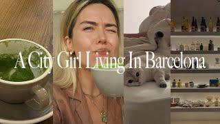 A City Girl Living in Barcelona: alone at apartment, errands, cozy evening