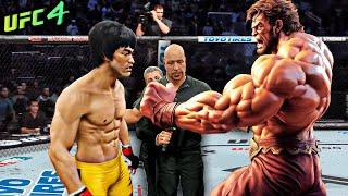 Bruce Lee vs. Danger Overseer (EA sports UFC 4)