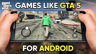 Top 10 Best OPEN WORLD Games Like GTA 5 for Android | 10 Best Open World Games