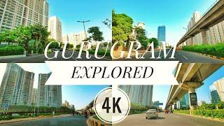 GURUGRAM | The Millennium City | Driving | Golf Course Road | 4K