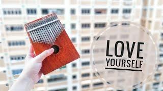 Love yourself - Kalimba Tutorial with music tabs