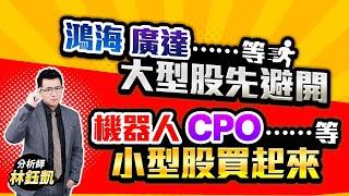 【鴻海 廣達……等 大型股先避開 機器人 CPO……等 小型股買起來】股林高手 林鈺凱分析師  2025.02.07