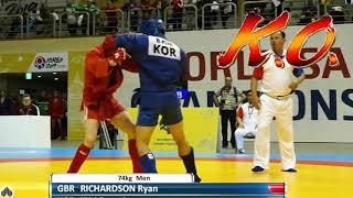 Fast Knockout Highlight! - Combat Sambo by Kim Beomjun Team Korea