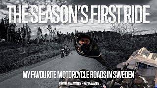 Premiere ride of the season (2025) / My favourite motorcycle roads in Sweden; Riala–Sättravägen
