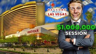 INSANE $1,000,000 BACCARAT AT THE RED ROCK CASINO IN VEGAS!