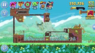 Angry Birds Friends Level 8 Tournament 1407 three stars NO POWER-UP walkthrough 2024-06-13