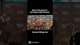 German Vikings Con Ivan Kaye (King Aelle) & Moe Dunford (Aethelwulf) Panel Pt. 1: Loving the Fans