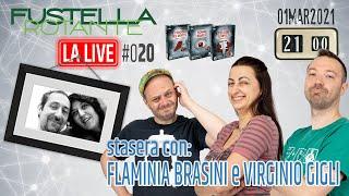 Fustella Rotante - LA LIVE #020 - 01/03/2021 - Ospiti Flaminia Brasini e Virginio Gigli - 50 Clues