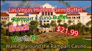 Las Vegas Hidden Gem Buffet,  Market Place Buffet of Rampart Casino, Brunch is $21.99. Worth it?