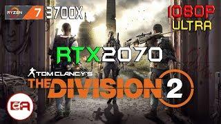 RTX 2070 - RYZEN 3700X - THE DIVISION 2 - ULTRA - 1080P