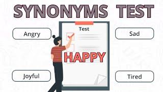 Synonyms Quiz - Test your English vocabulary skills