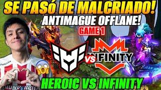 Heroic vs Infinity Game 1 Bo3Parker - Antimague OFF - ESL One Bangkok 2024