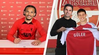  LIVERPOOL'S NEW SUPERSTAR SIGNING! GÜLER TO JOIN ARSENAL!? | LATEST TRANSFER RUMOURS  2024