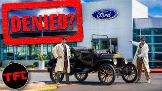 Taking a 100-Year-Old Model T to a Ford Dealer for Service!