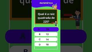 "Você é bom mesmo em matemática?" #quiztime #menteativa #matematica #matemática #quiz #teste #enem