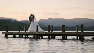 Kaley and Luke's Winter Lake District Wedding at the Briery Wood Hotel