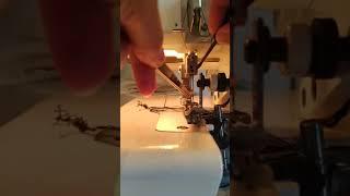 Как настроить оверлок из 4 нитки в 3 ниточный. How to set up an overlock of 4 threads to 3 threads